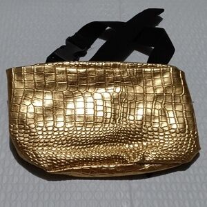 Gold fanny pack